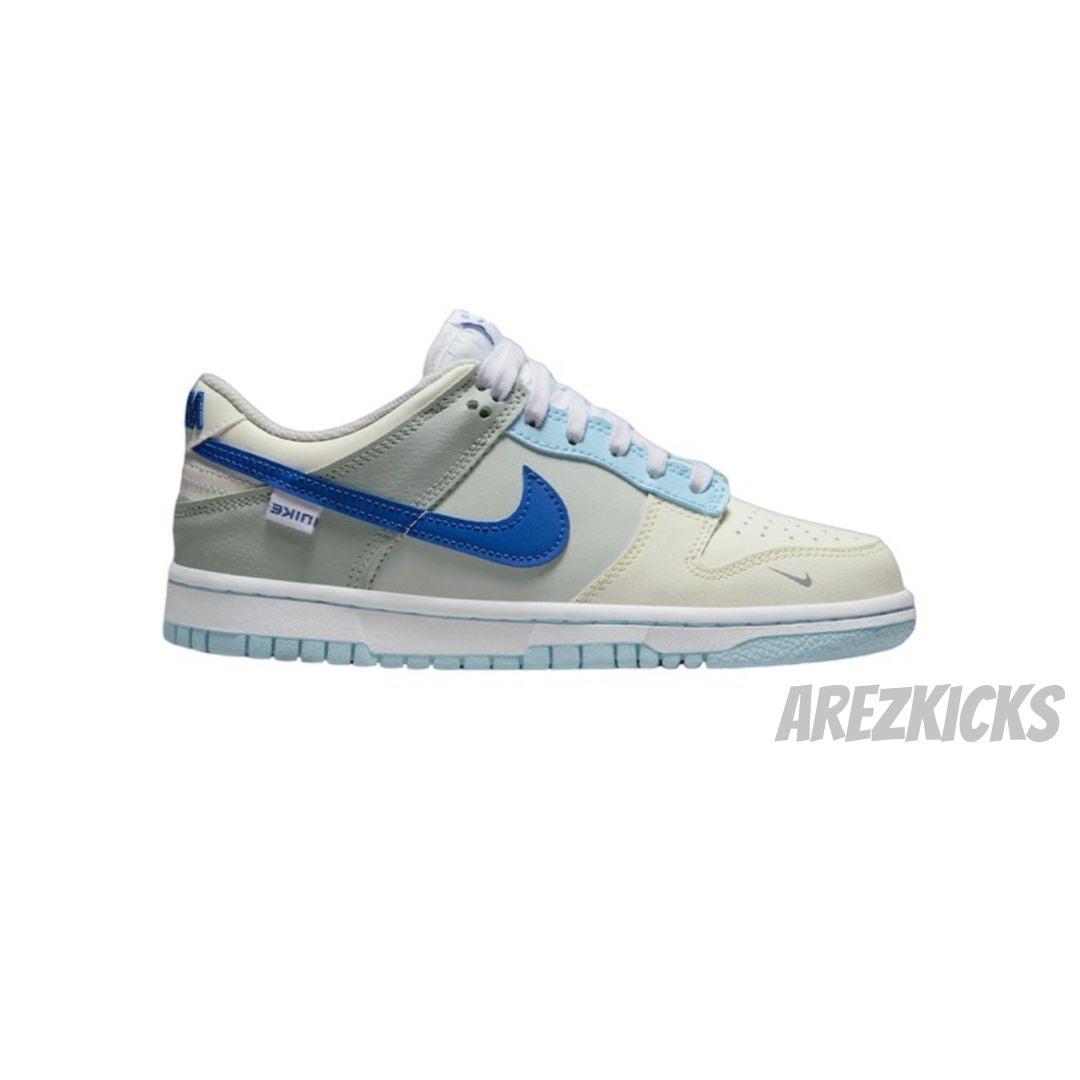 Nike Dunk Low Ivory Hyper Royal GS