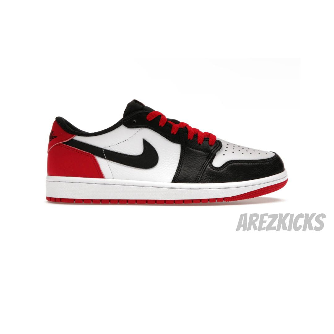 Jordan 1 Low Black Toe GS