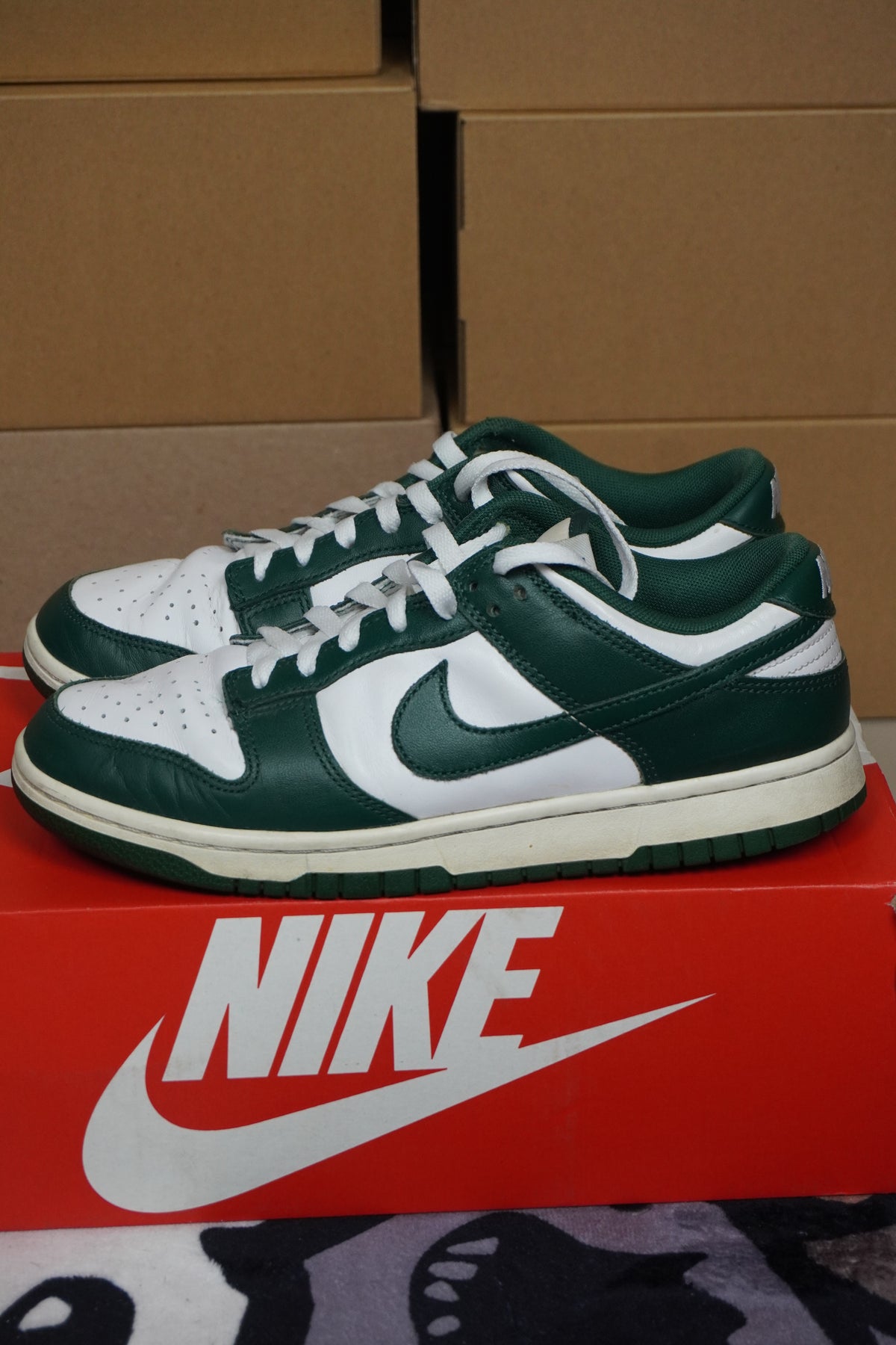 Nike Dunk Low Michigan State - Replacement Box -Used