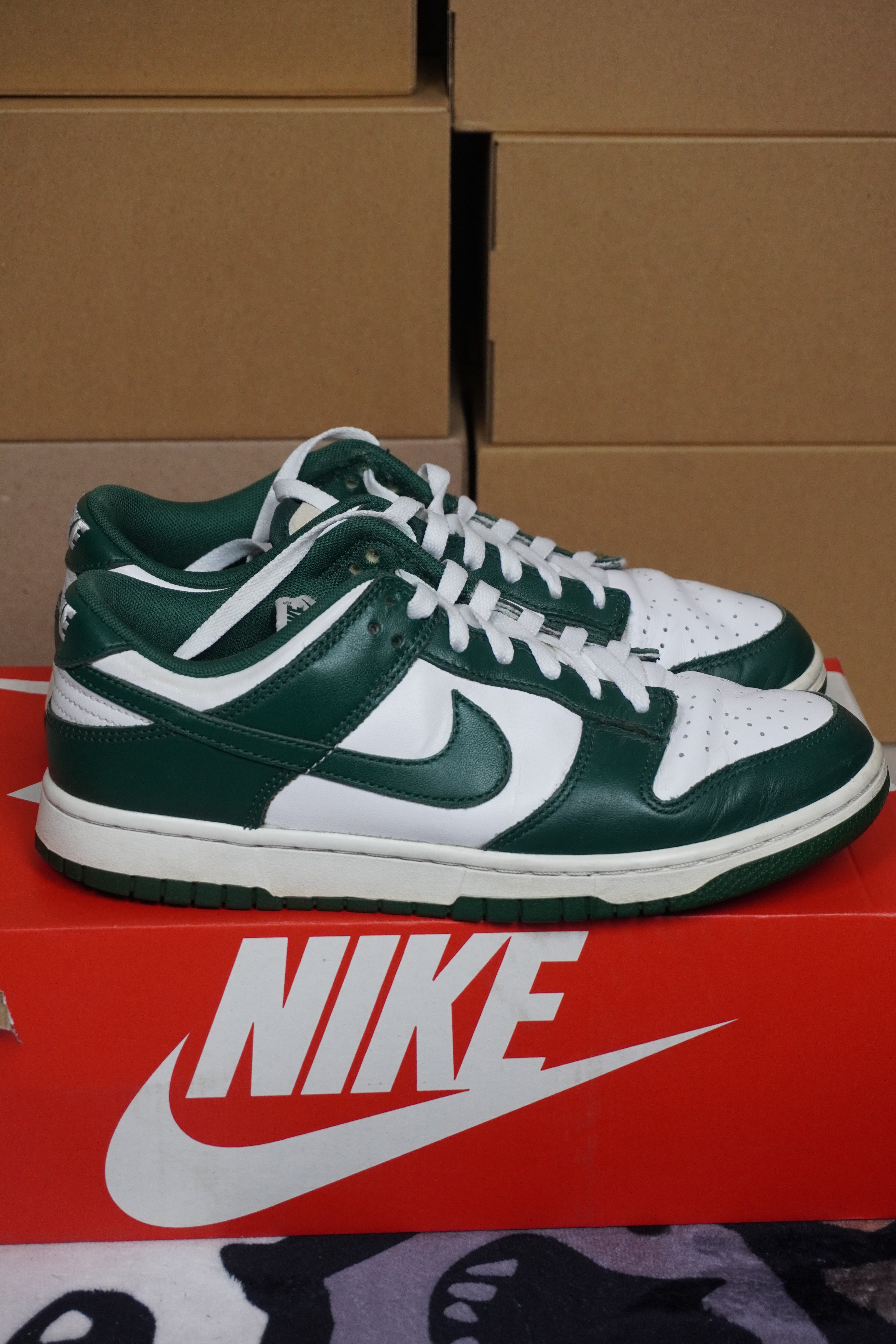 Nike Dunk Low Michigan State - Replacement Box -Used