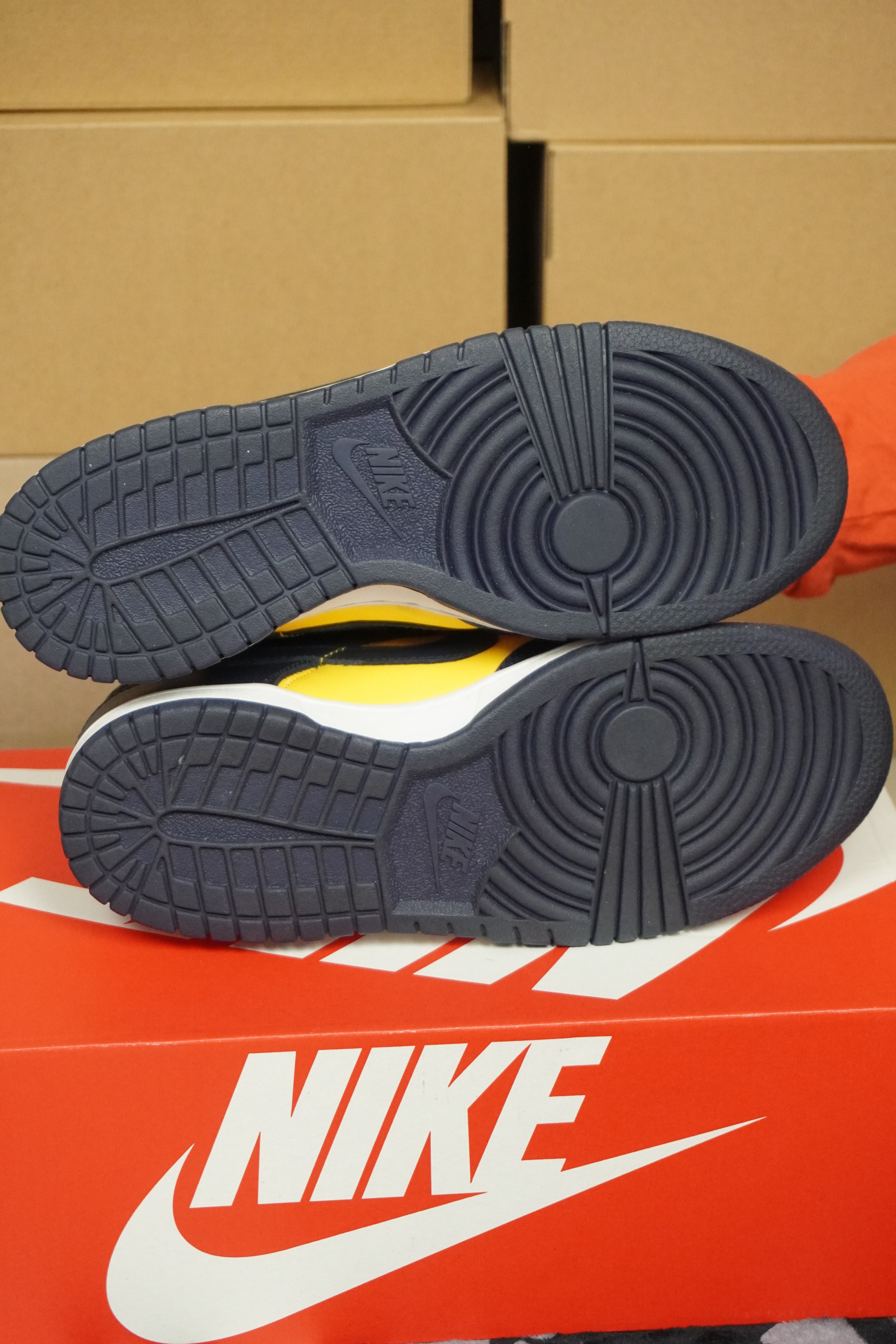 Nike Dunk Low Michigan GS - Replacement Box - Used