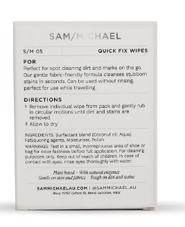 Sam Michael Quick Fix Wipes - 10 Pack